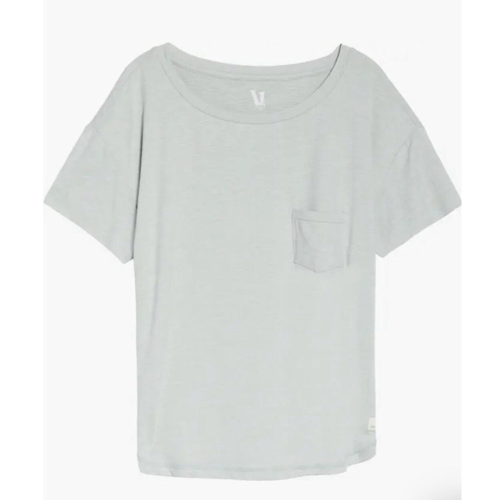Vuori Lux Performance Gray Short Sleeve Tee